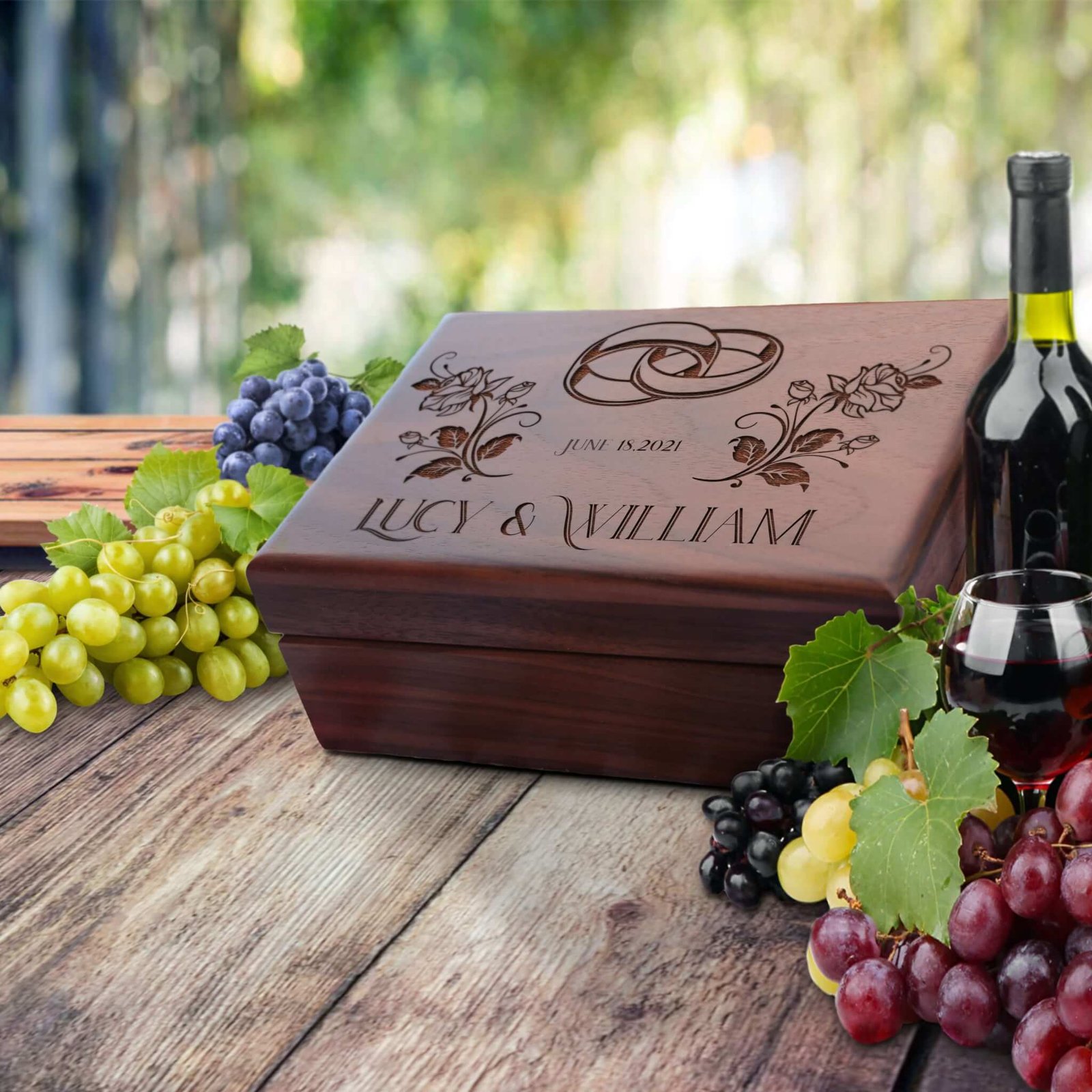 Bride's Gift Box from Groom: A Unique Engagement Gifts - Aspera Design