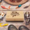 Anglers' Choice Fly Fishing Kit with Premium Wooden Keepsake Box - Complete Set, Durable, Organized, and Customizable