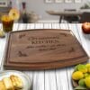 Cherished Personalized Wood Cutting Boards, Best Gifts for Grandma - Aspera Design Store's