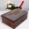 Large Memorial Keepsake Box: Personalized Wedding Gifts, Women's Jewelry Box, and Couples Gift - Aspera Design