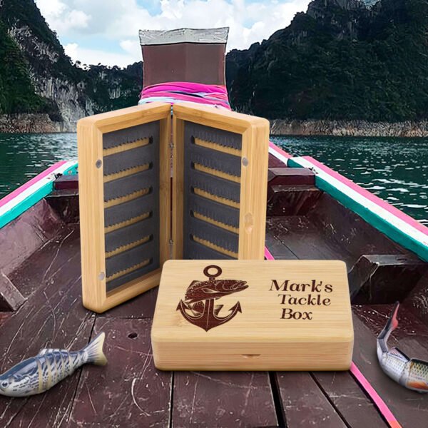 Personalized Tackle Box, Engraved Fishing Box