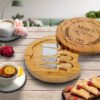 Kitchen Knife Sets, Wood Cheese Boards, and Bamboo Dinner Trays, Charcuterie Board Ideas for the Best Gifts for Moms and Grandma - Aspera Design