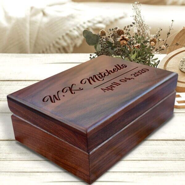 Craft Storage Box: Unique Ideas for a Memory Box and Wedding Gifts for Parents - Aspera Design