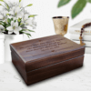 Wooden Prayer Box with Bible Verse: A Spiritual Keepsake - Aspera Design