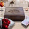 Custom Engraved Jewelry Box in Wooden Crate: Ideal Gifts for Engaged and Wedded Couples - Aspera Design