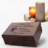 Handmade Keepsake Box: Memorial Gift in Memory of Dad - Aspera Design