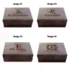Wooden Groomsmen Gifts in a Large Crate Box - Aspera Design