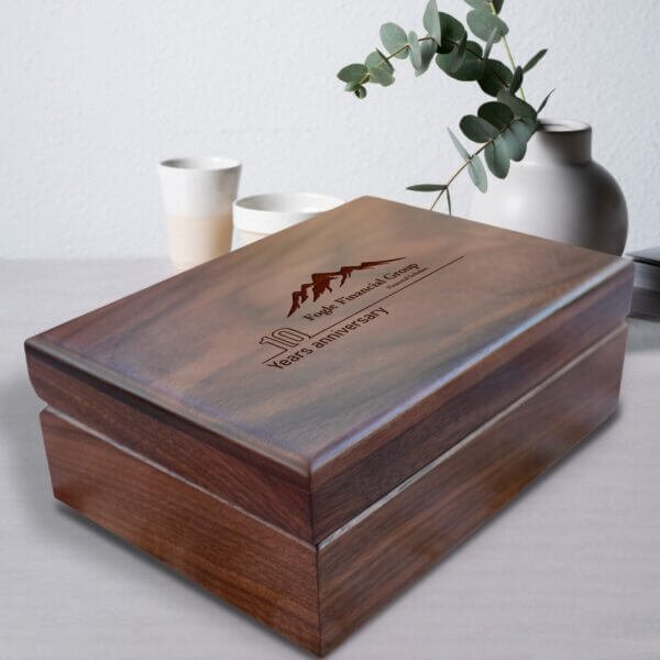 Custom Engraved Box: Custom Business Gift