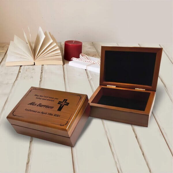 Personalized compass, a perfect confirmation gift for boys.