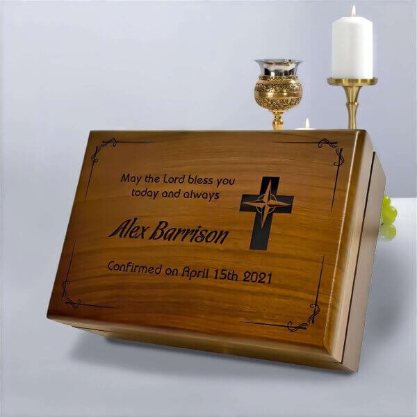 Confirmation Memory box - Perfect gift for boys on their Confirmation day.