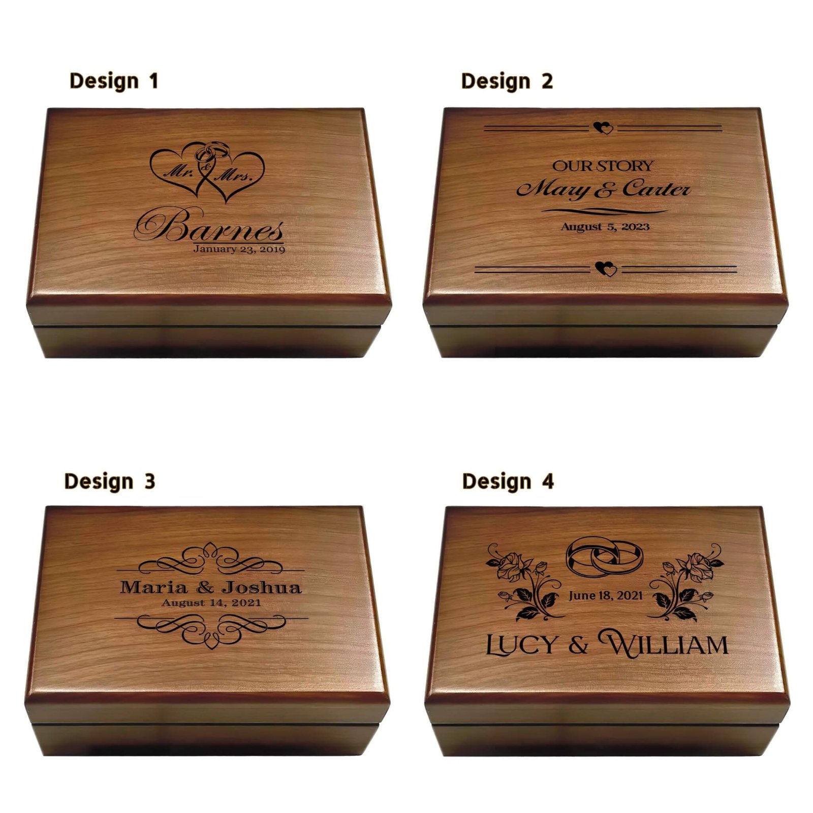 Best Newly Married Couple Gift: Stylish Wood Storage Box - Aspera Design