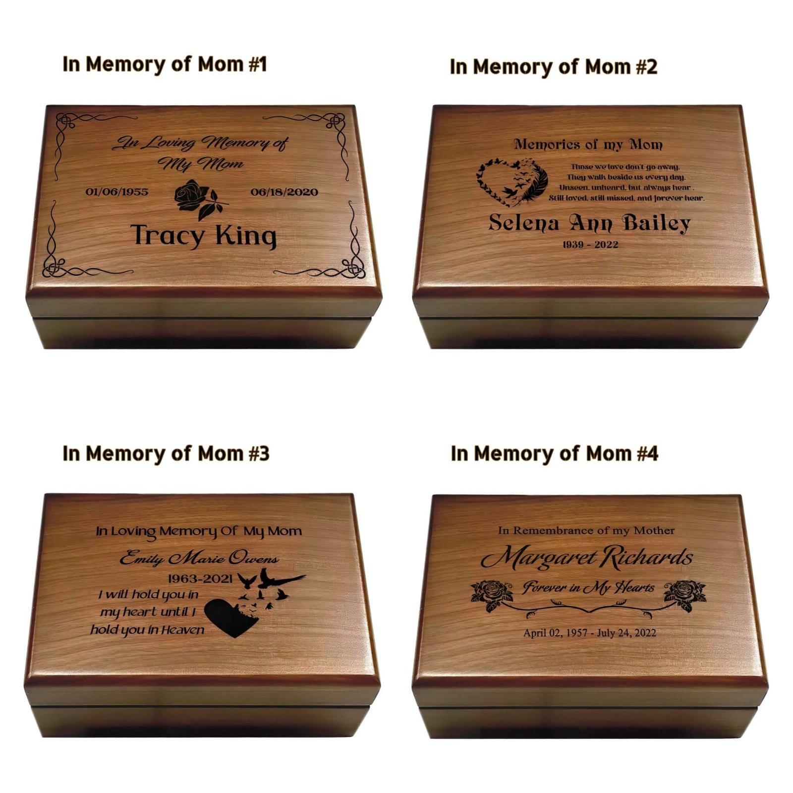 Mom Memory Box, Memorial Gifts for Loss of Mother, In Loving Memory of Mom, Sympathy Gifts for Loss of Mother, Gift for Loss of Mom - Image 6