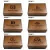 Elegant personalized keepsake box for men, designed to store treasured items with a custom engraved touch.