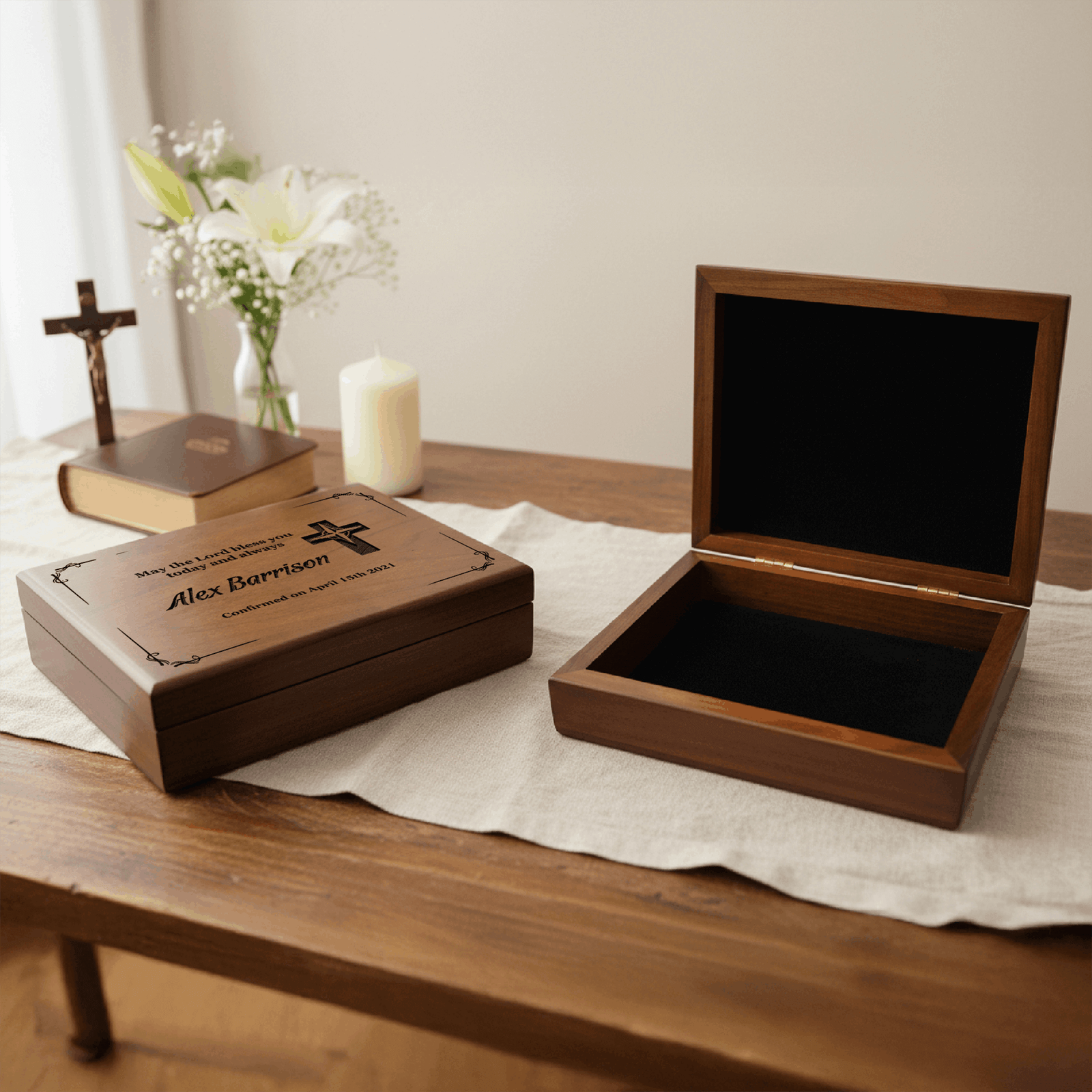 Baptism Gifts for Boys and Girls: Merge Mansion Keepsake Boxes