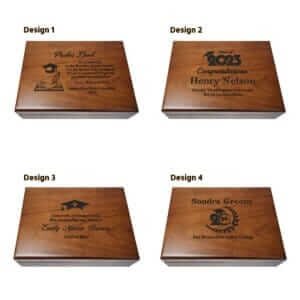 Personalized Graduation Box, Graduation Memory Box, Gifts for PHD Graduates, Doctorate Graduate, Masters Degree, High School or College Gift