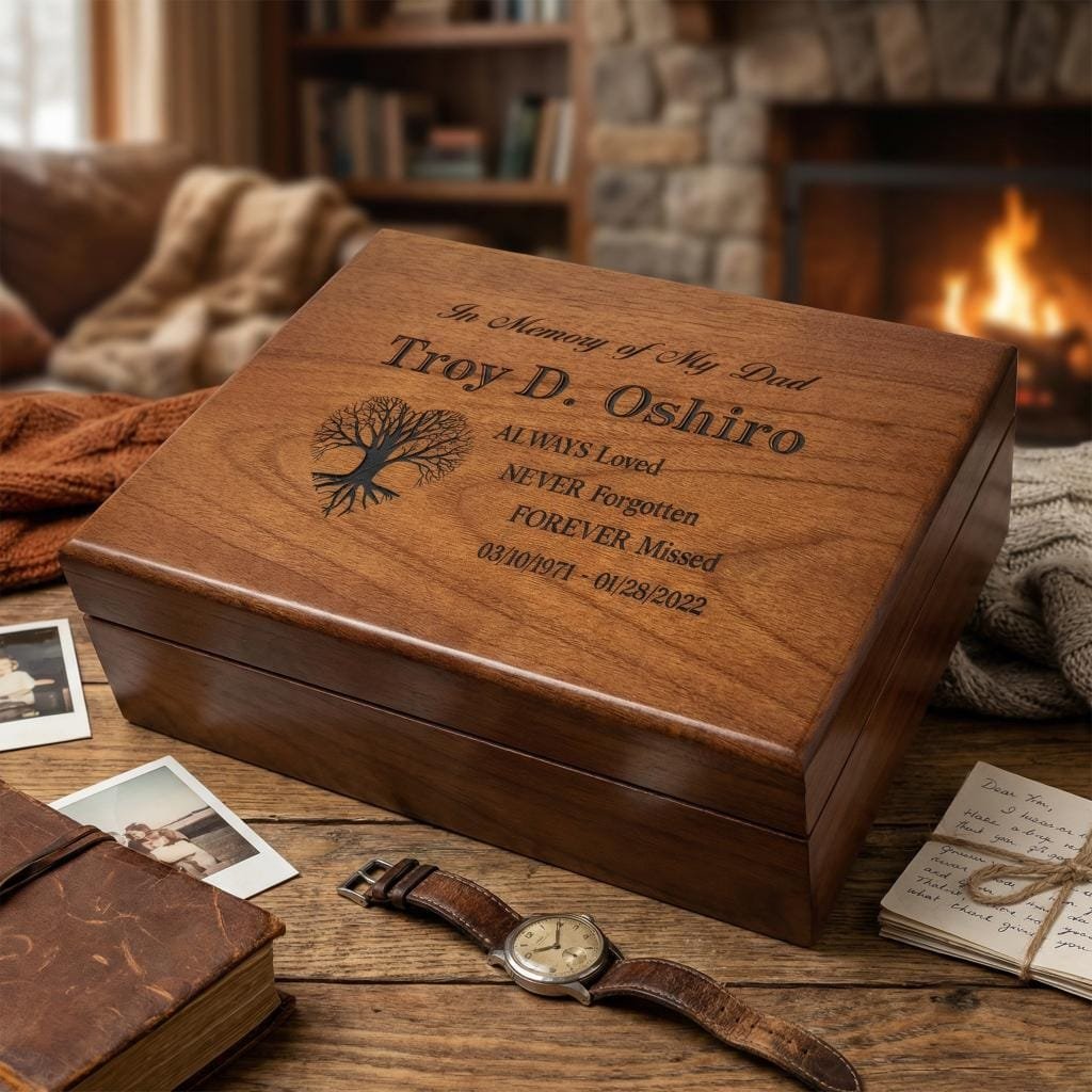 Memorial gifts for the loss of dad: A collection of heartfelt keepsakes to honor and remember your beloved father.