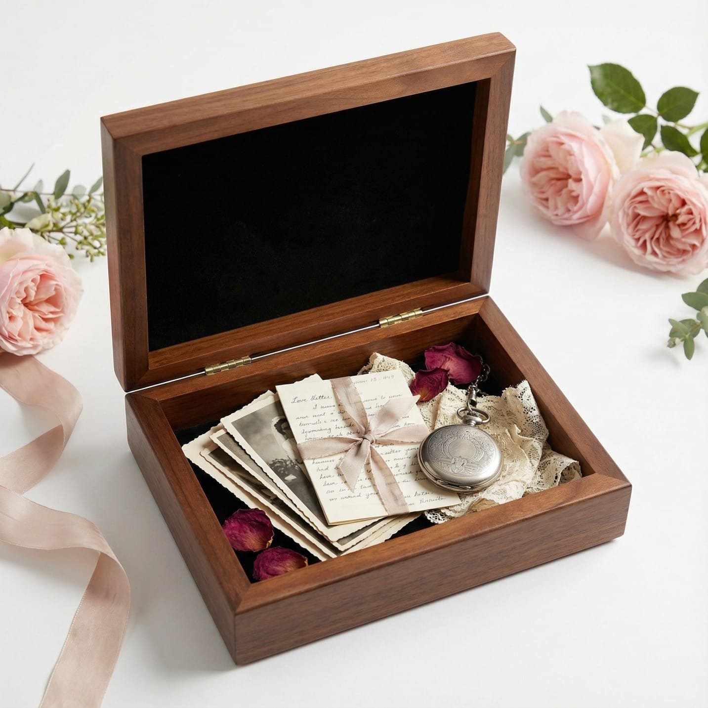 Personalized Keepsake Box, Wedding Memory Box, Gift for Couples - Image 6
