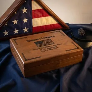 Personalized US Army Keepsake Box, Military Retirement, Commissioning, Promotion Gifts