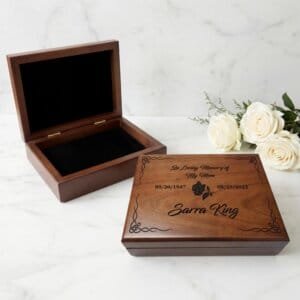 Mom Memory Box, Memorial Gifts for Loss of Mother, Loss of Mom Gift