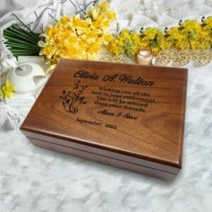 Retirement Keepsake Box: Retirement Gifts for Women, Coworker or Friend