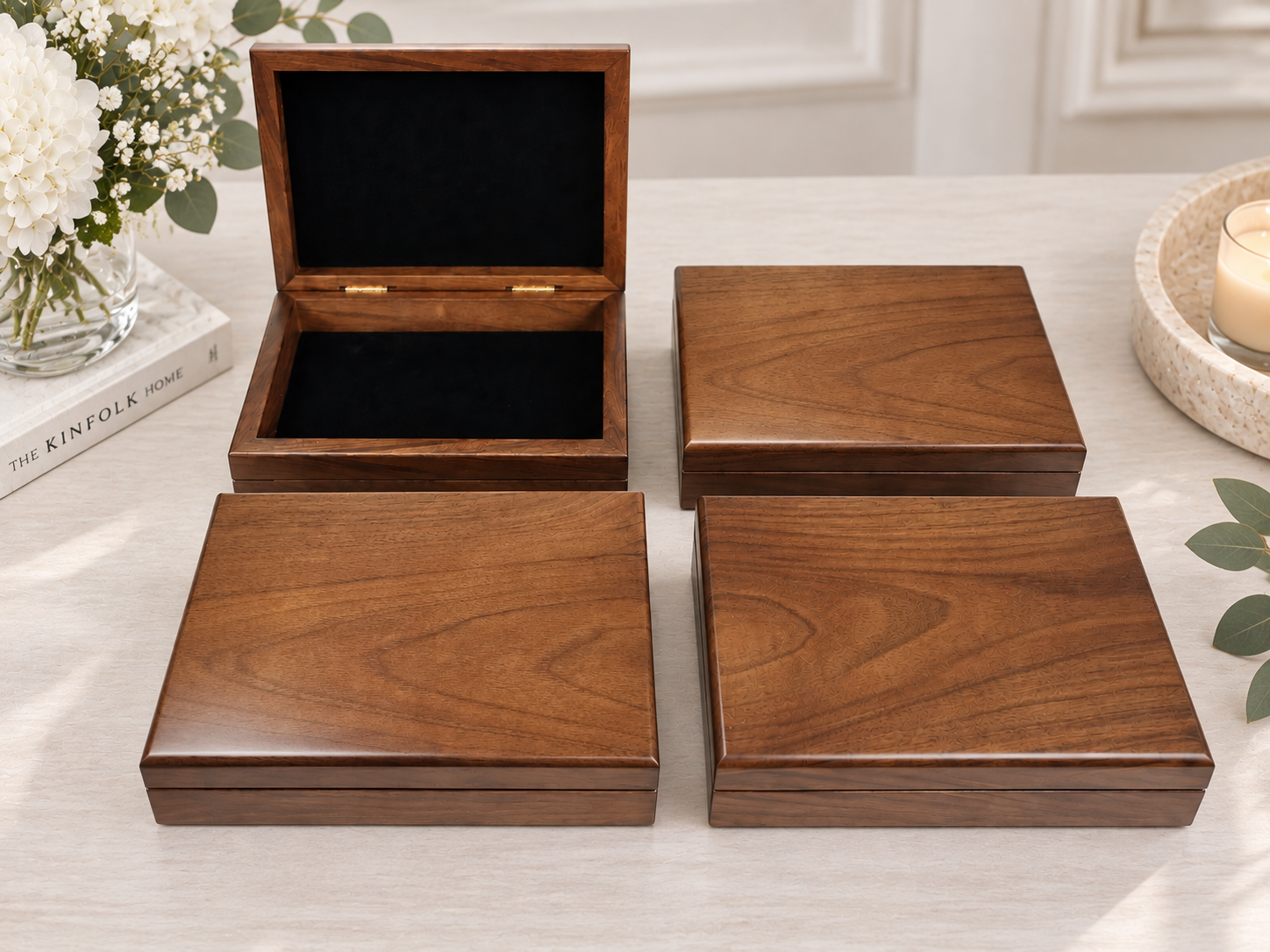 Personalized Keepsake Box for Men, Engraved Wooden Gift - Image 7