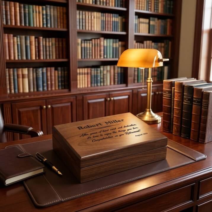 Retirement Memory Box for Men