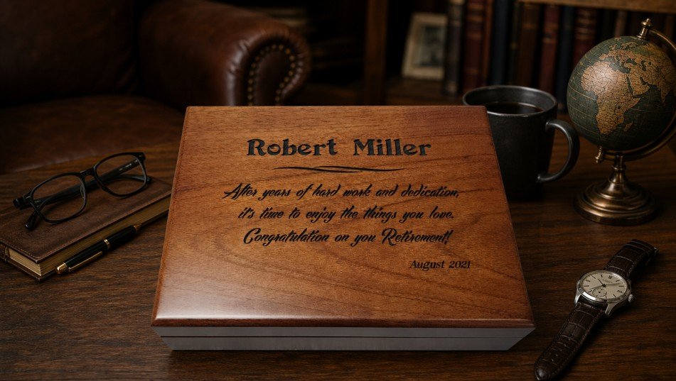 Personalized Retirement Gifts for Him