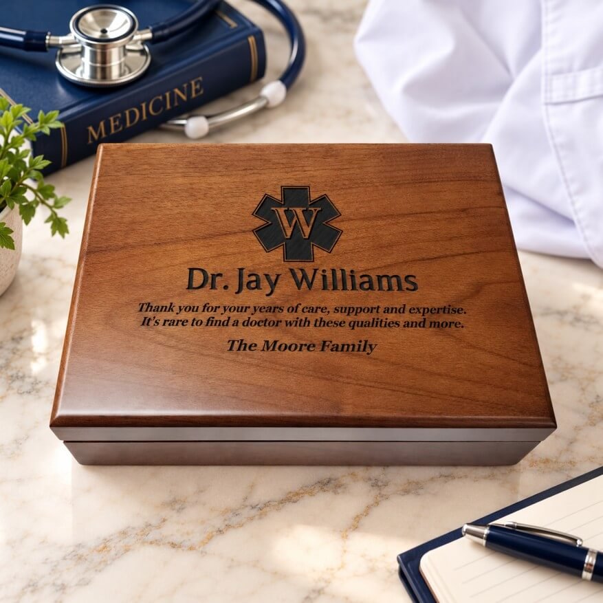 Custom Engraved Doctor Gift Box