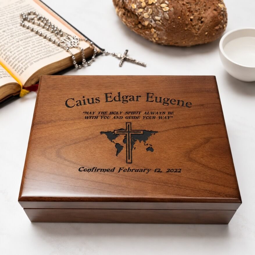 Custom Engraved First Communion Gift