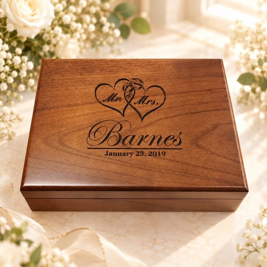 Wedding Keepsake Box